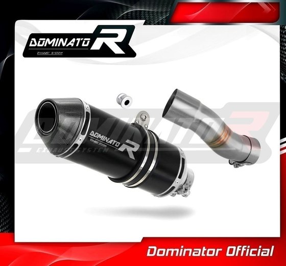 GLADIUS SFV 650 (2009 - 2015) exhaust silencer hp3 black | Dominator