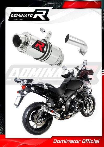 DL 1000 V-STROM (2017 - 2020) exhaust silencer gp1 | Dominator