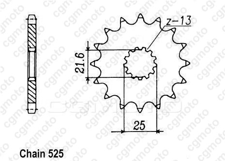 GSX-R 750 (2000 - 2005) drive set | REGINA