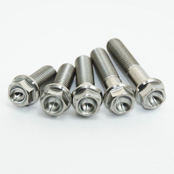 RM 250 (2001 - 2008) titanium racing look bolts pack of 4 (m8x35) | SCAR