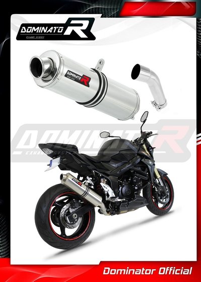 GSR 750 (2011 - 2016) exhaust silencer round | Dominator