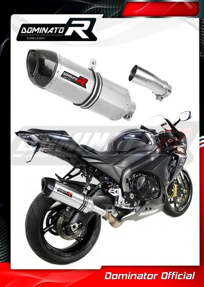 GSX-R 1000 (2012 - 2016) exhaust silencer hp1 | Dominator