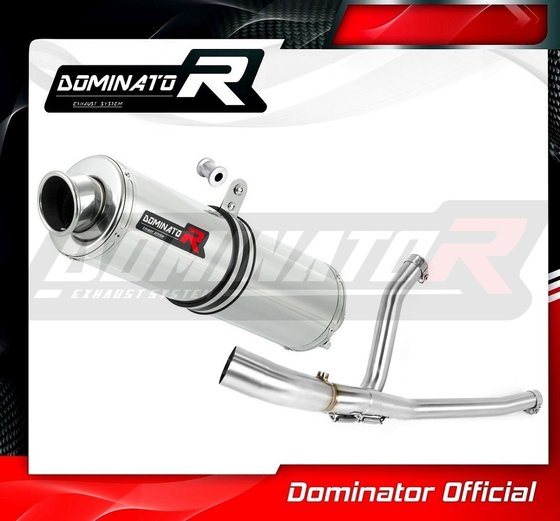 DL 650 V-STROM (2017 - 2022) exhaust silencer round | Dominator