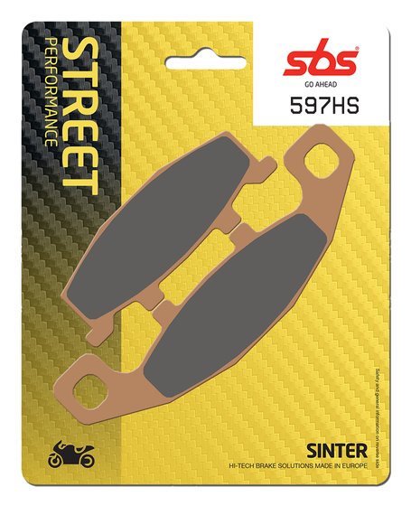 GSF 400 BANDIT (1991 - 1992) brakepads sintered | SBS