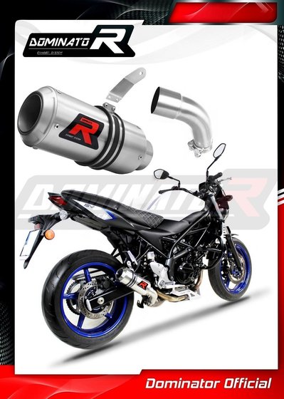 SV 650 (2016 - 2022) exhaust silencer gp | Dominator