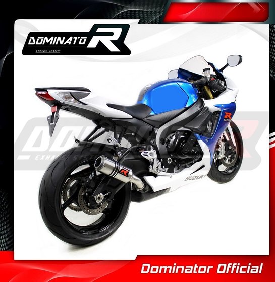 GSX-R 750 (2011 - 2017) exhaust silencer gp | Dominator