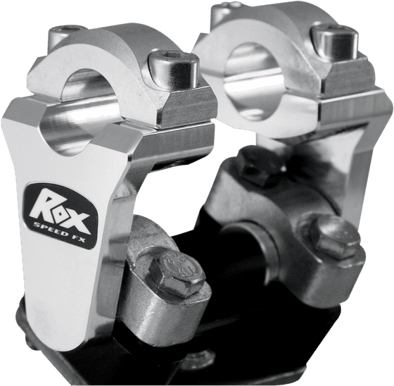 DR 650 (1990 - 2022) 2" aluminum handlebar riser | ROX SPEED FX