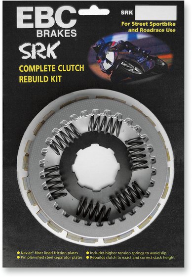 GSX-R 1000 (2005 - 2008) srk aramid fibre replacement clutch kit | EBC