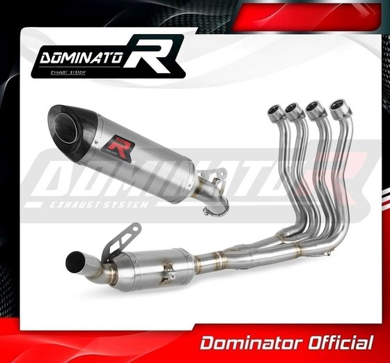 GSX-S 1000 (2015 - 2020) full exhaust system ex silencer hp8 | Dominator