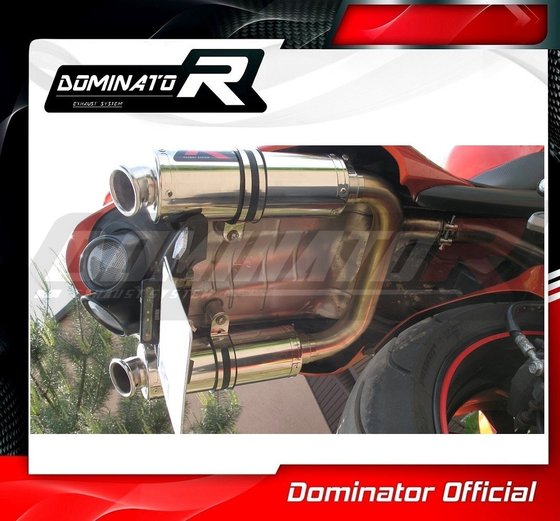 GSR 600 (2006 - 2011) exhaust silencer round | Dominator