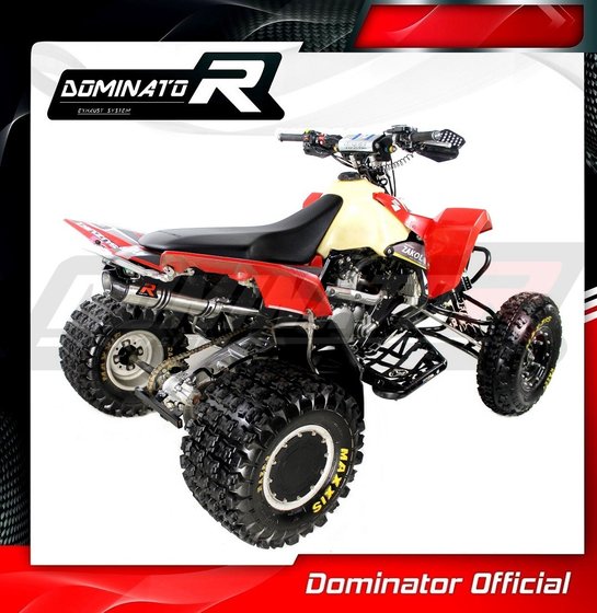 LT R 450 QUADRACER (2006 - 2009) exhaust silencer hp2 | Dominator