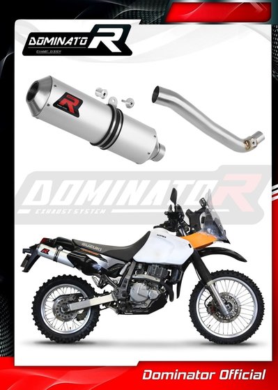 DR 650 (1997 - 2009) exhaust silencer muffler mx | Dominator