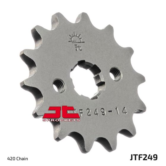 DR Z 110 (2003 - 2005) steel front sprocket | JT Sprockets