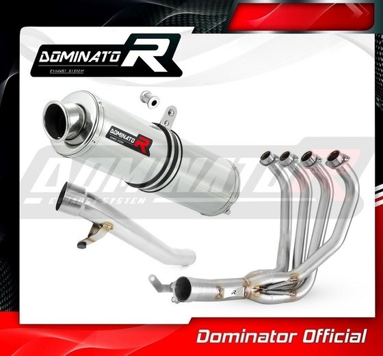 GSF 650 BANDIT (2005 - 2006) full exhaust system silencer st | Dominator