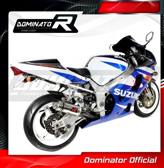 GSX-R 750 (2001 - 2005) exhaust silencer gp1 | Dominator