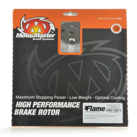 RM 250 (1976 - 2012) moto-master flame brakedisc rear suzuki dr-z 250-400, rm 125-250 | MOTO-MASTER