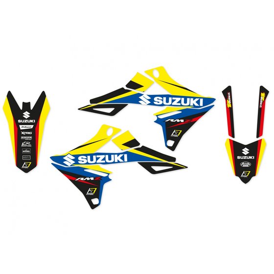 RM Z 450 (2018 - 2023) complete sticker set (decals) | BLACKBIRD