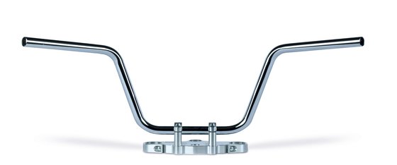 VL 250 LC INTRUDER (2000 - 2007) steel chrome plated apehanger handlebar | TRW