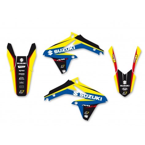 RM Z 450 (2008 - 2017) complete sticker set (decals) | BLACKBIRD