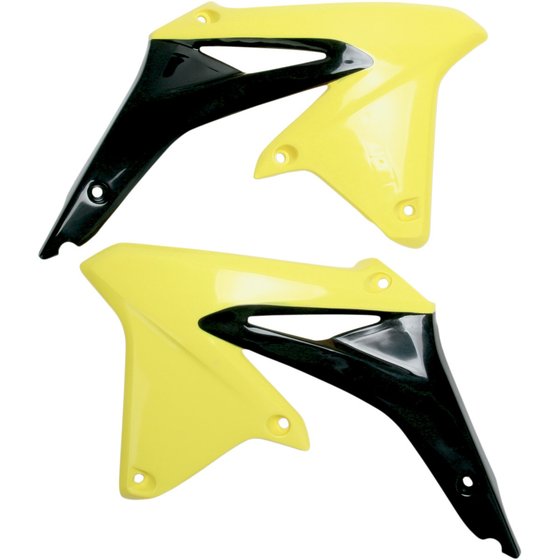 RM Z 450 (2009 - 2017) yellow radiator shroud for suzuki rmz450 (2009-2017) | UFO