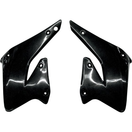 RM Z 250 (2004 - 2006) black radiator covers for suzuki rmz250 (2004-2006) | UFO