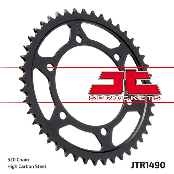 GSX-R 750 (1996 - 1999) rear sprocket 37 tooth pitch 520 black | JT Sprockets